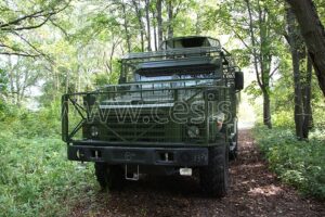 Укрытие защитное для автомобильной техники от атак БПЛА